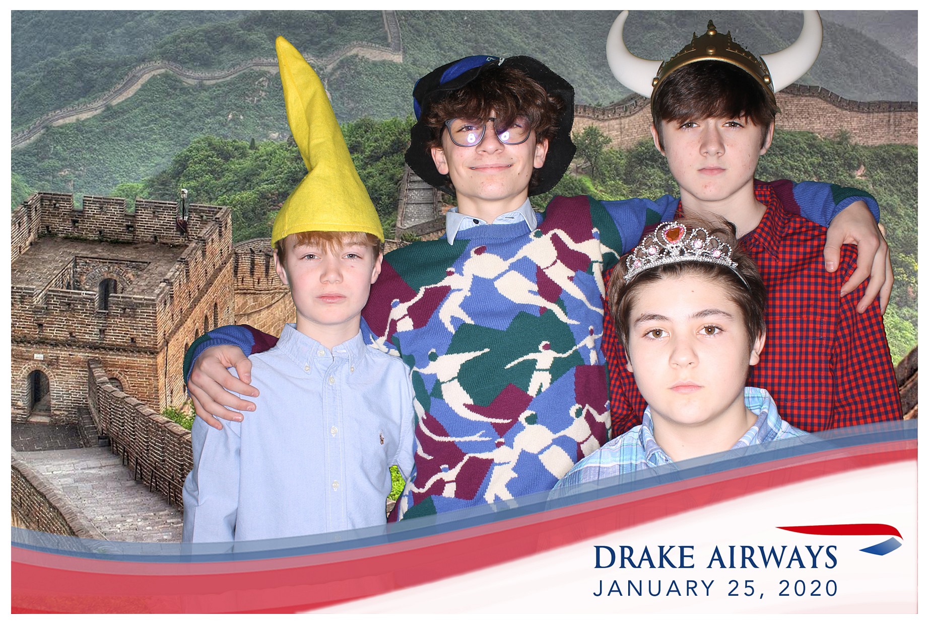 Drake Airways | View more photos from the event at gallery.photoboothcincy.com/u/PhotoBoothCincy/Drake-Airways
